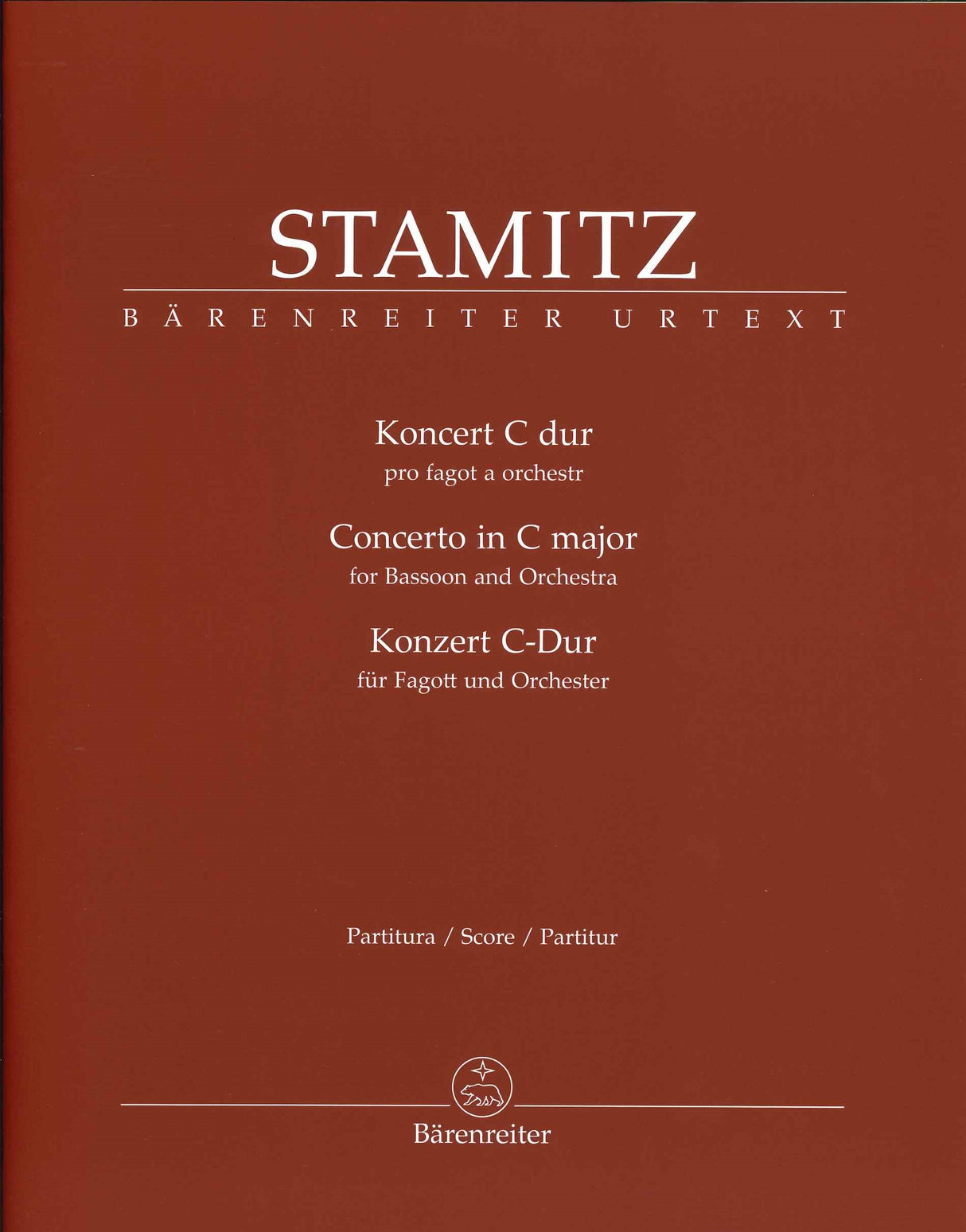 Stamitz, Concerto for Bassoon in C (Barenreiter)