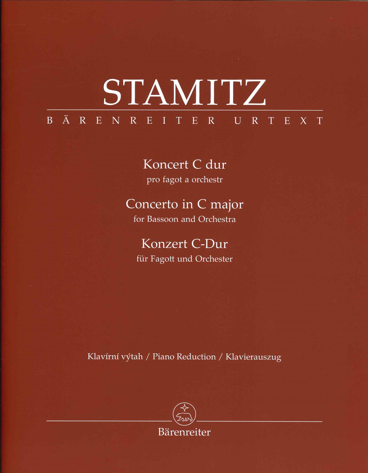 Stamitz, Concerto for Bassoon in C (Barenreiter)