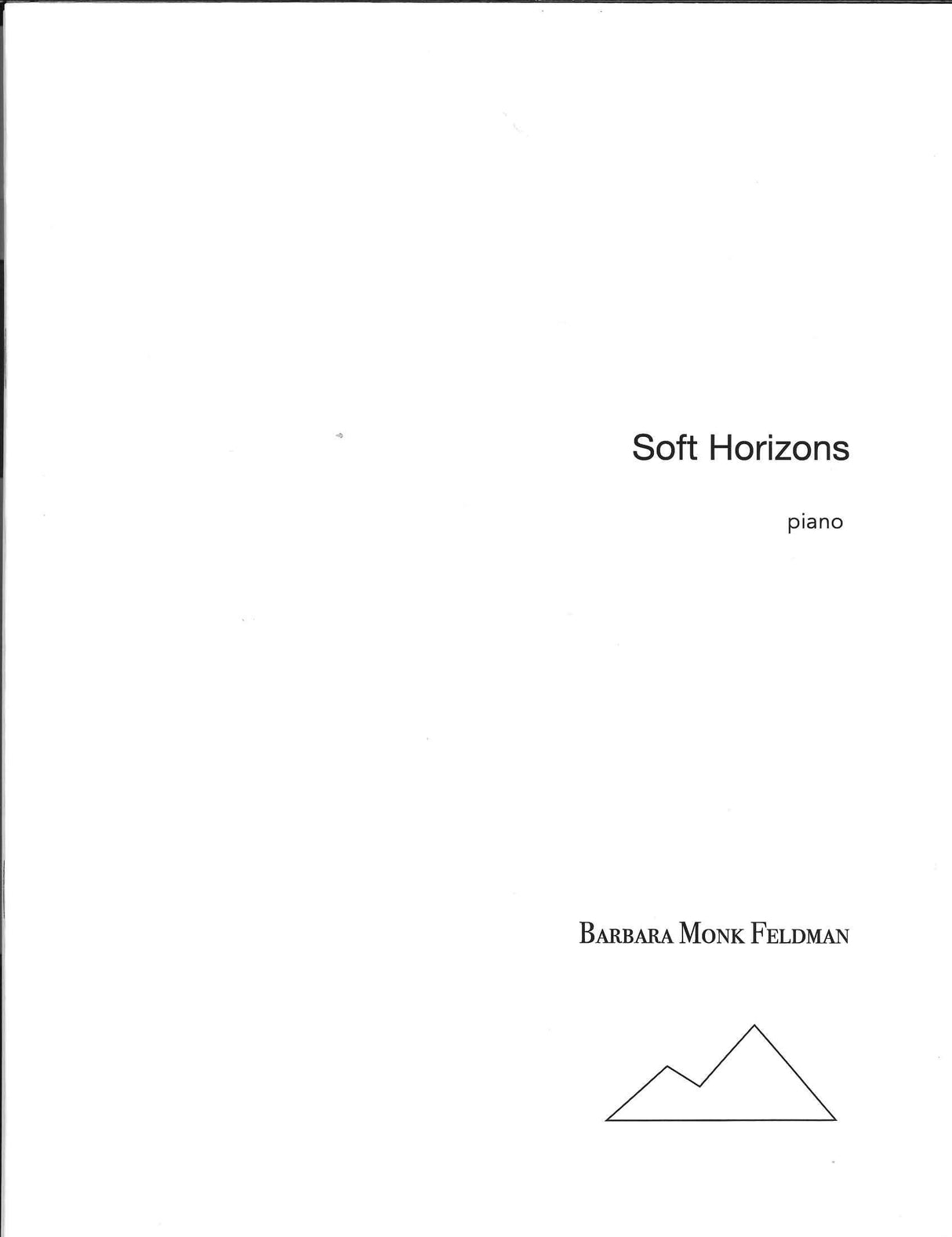 Feldman,B.M., Soft Horizons (Frog Peak)