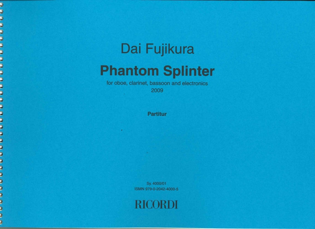 Fujikura, Phantom Splinter (Ricordi)