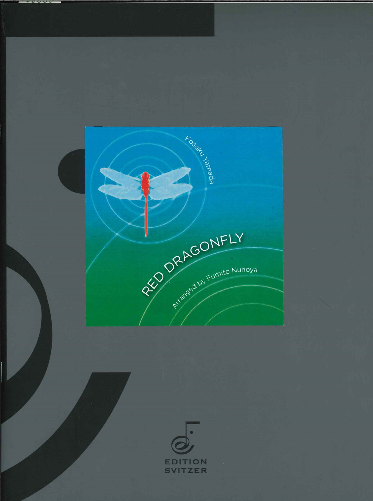 Yamada, Red Dragonfly (Marimba Solo) (Edition Svitzer)