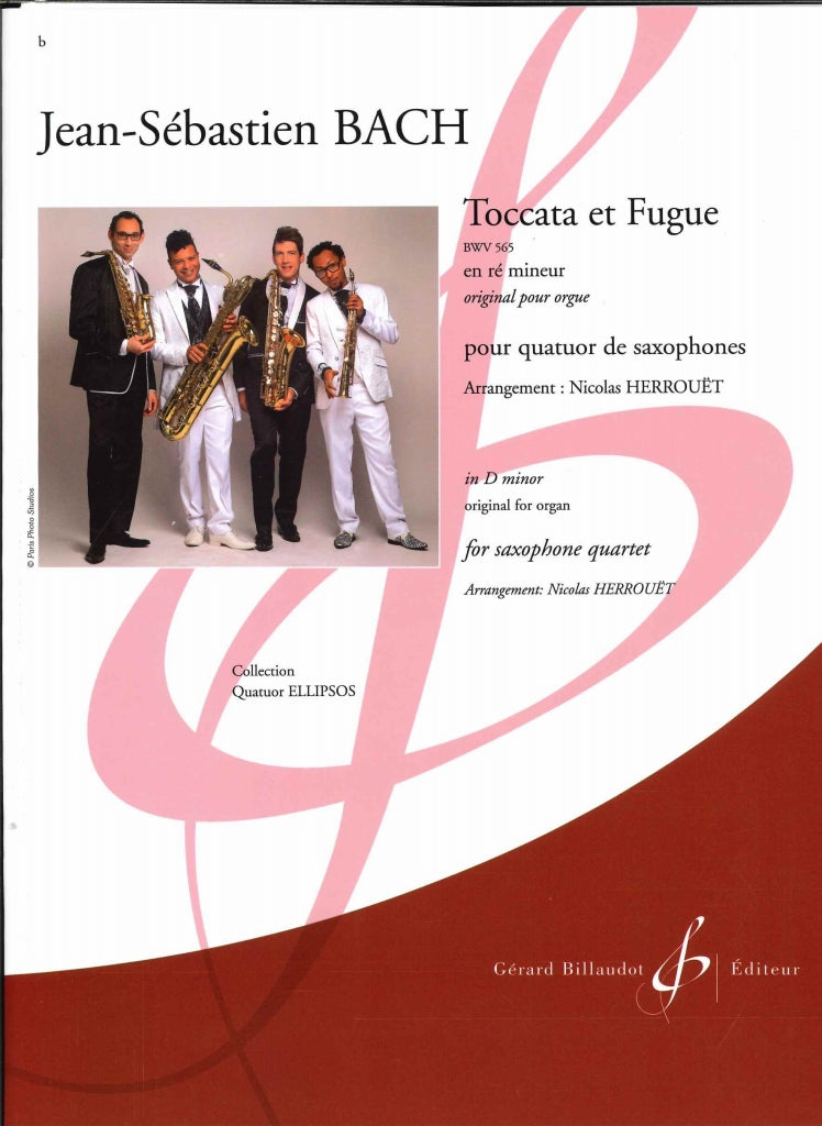 Bach, Toccata et Fugue en re min (SATBr) (Billaudot)