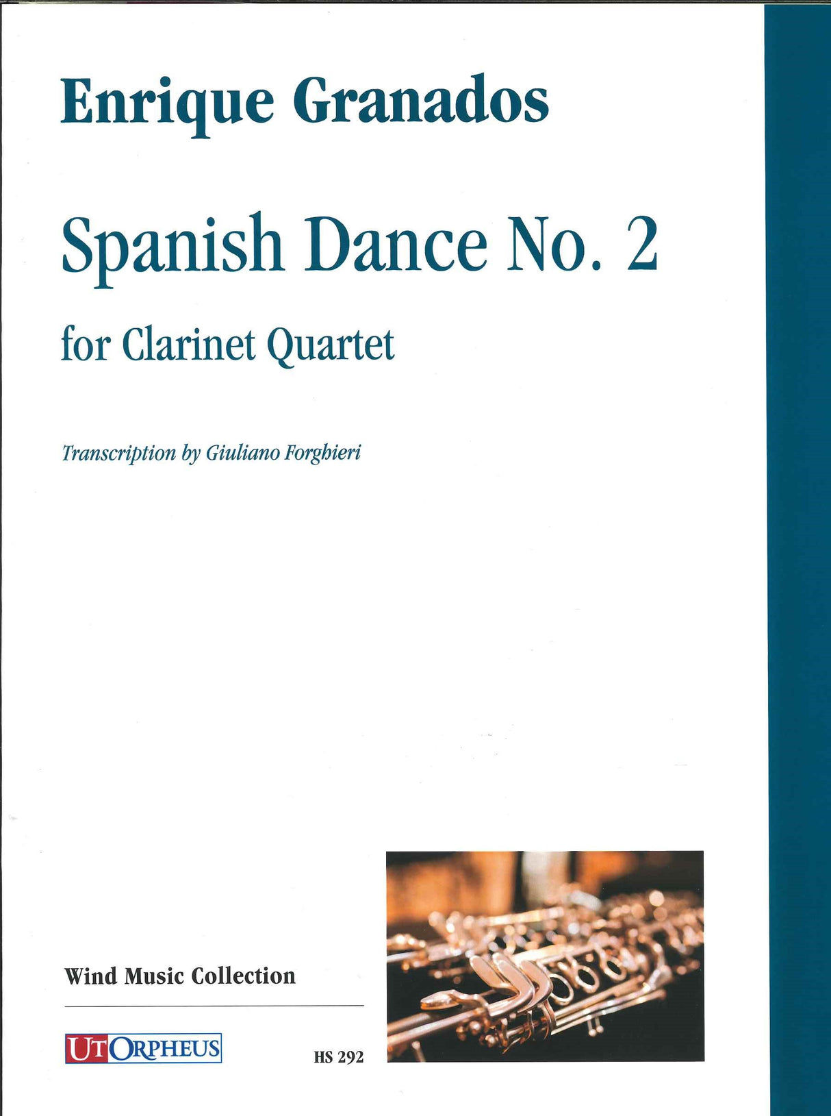 Granados, Spanish Dance No. 2 (4Cl) (Ut Orpheus)