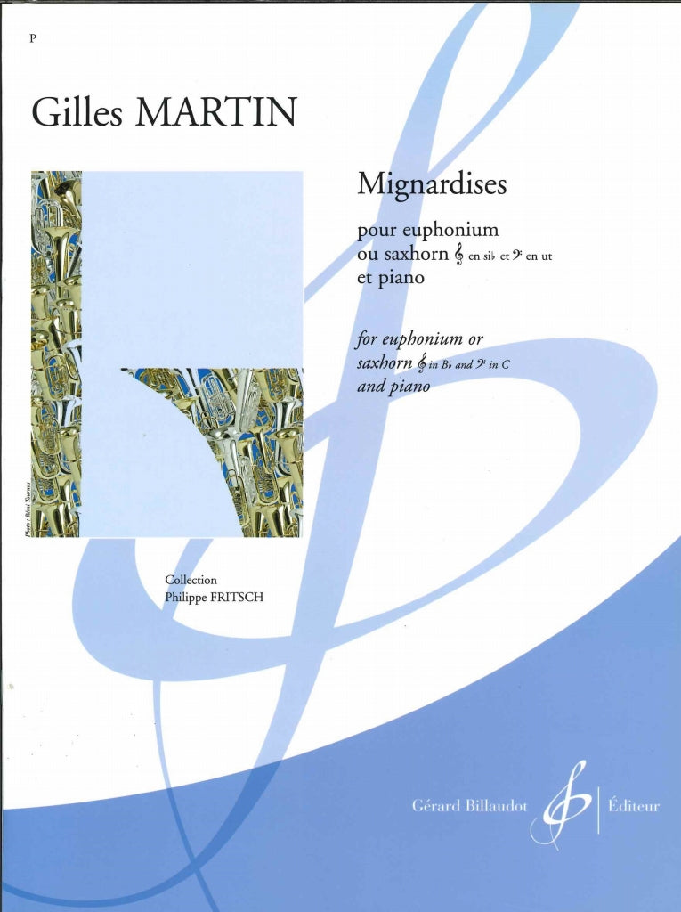 Martin, Mignardises (Euph,Pf) (Billaudot)