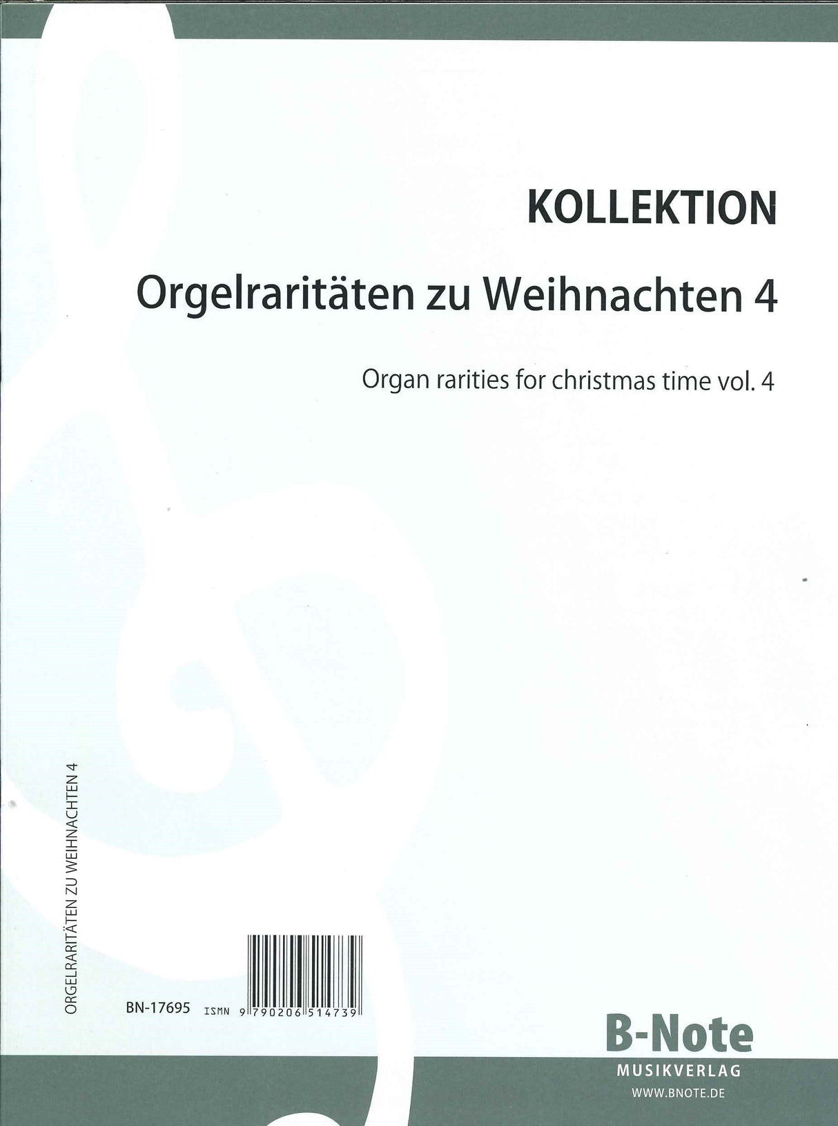Orgelraritaten zu Weihnachten 4 (B-Note)
