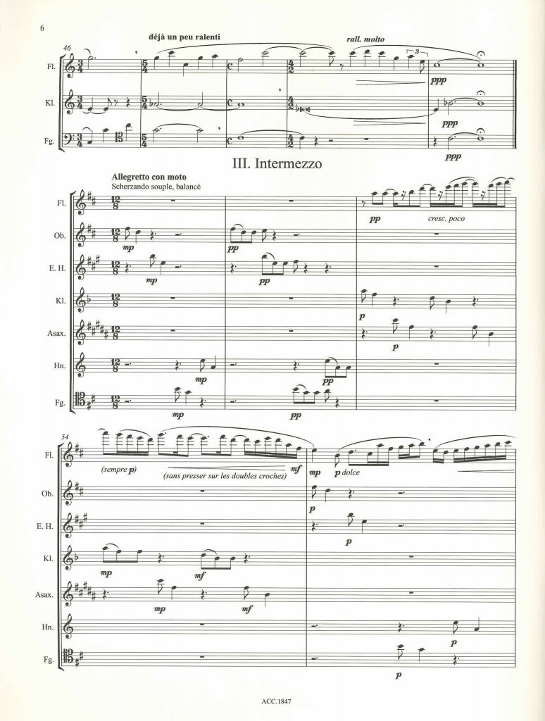Koechlin, Septet op. 165 (1937) (Accolade)