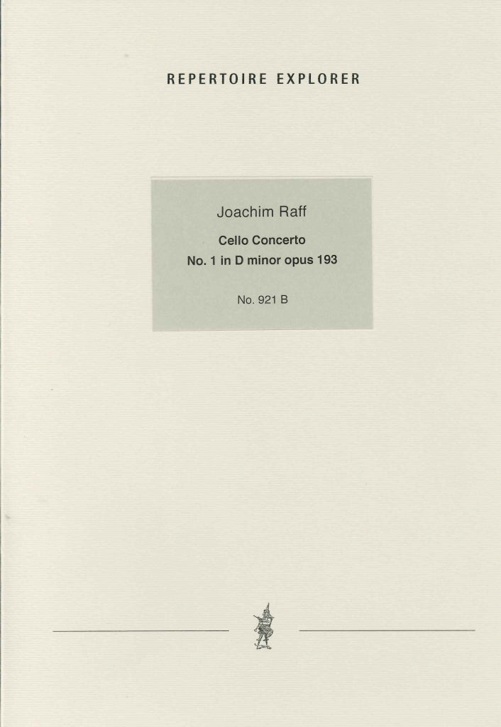 Raff, Concerto for Violoncello No. 1 (Hoflich)