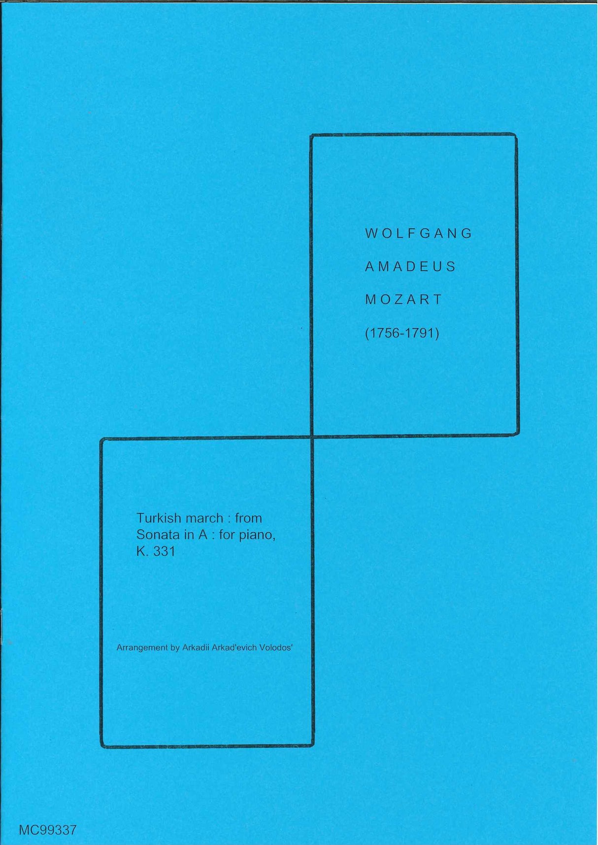 Mozart/Volodos, Turkish March (Noten Roehr)