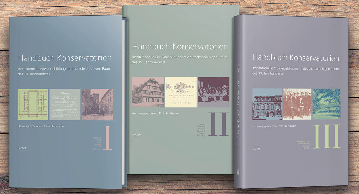 Hoffmann, Handbuch Konservatorien (3vols (Laaber-Verlag)