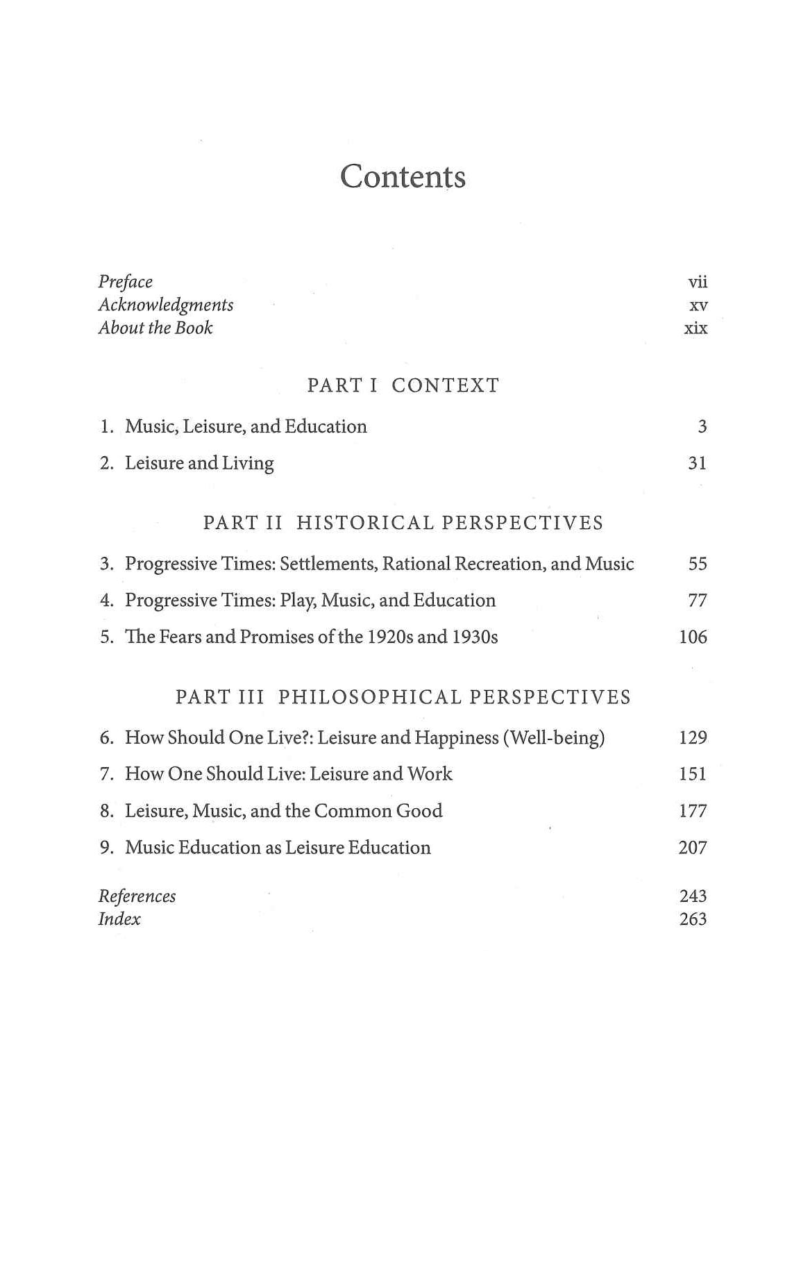 Mantie, Music, Leisure, Education (paper (Oxford University Press)