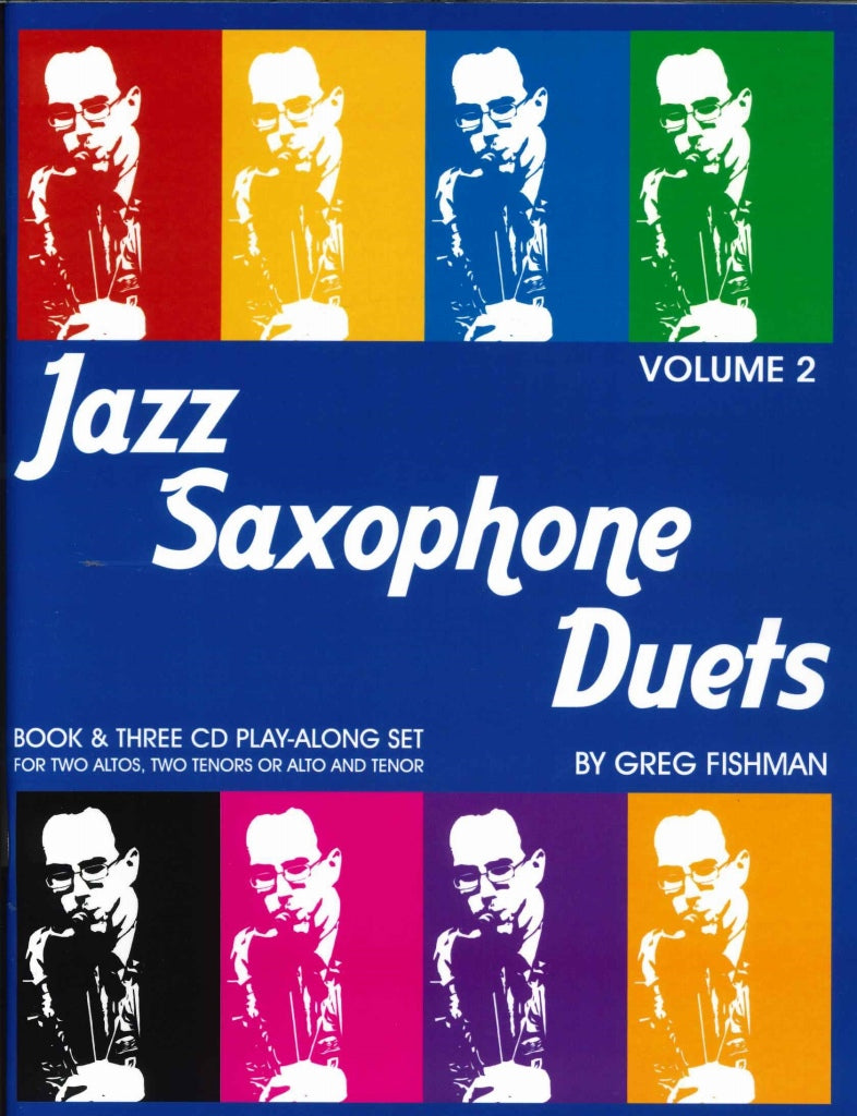 Fishman, Jazz Saxophone Duets 2 (Greg Fishman Jazz Studios)