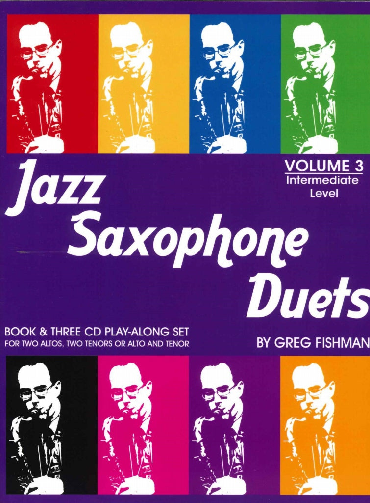 Fishman, Jazz Saxophone Duets 3 (Greg Fishman Jazz Studios)