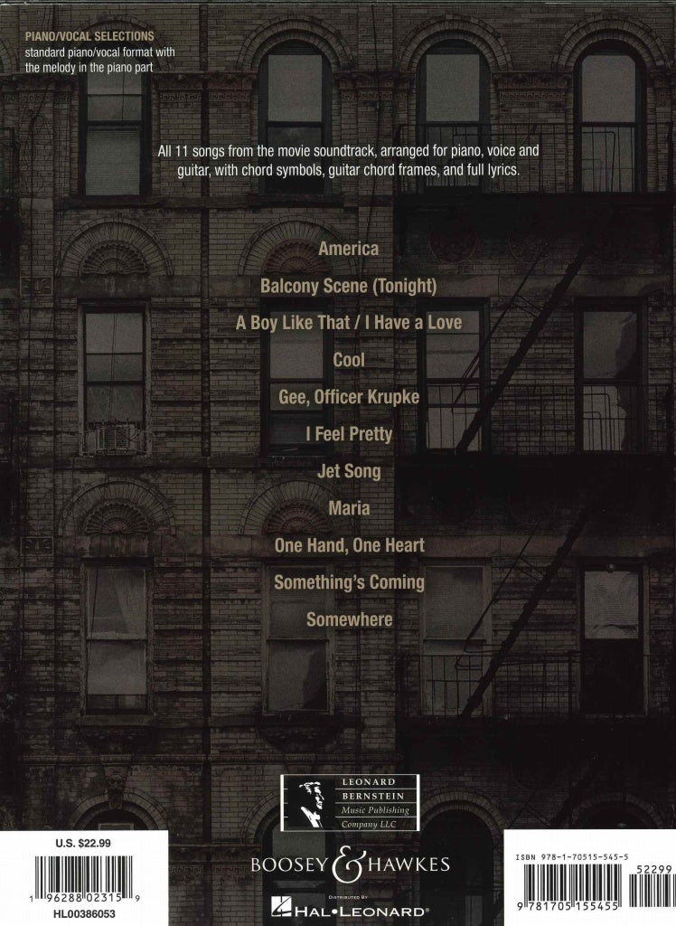 Bernstein, West Side Story (Movie) (Boosey)