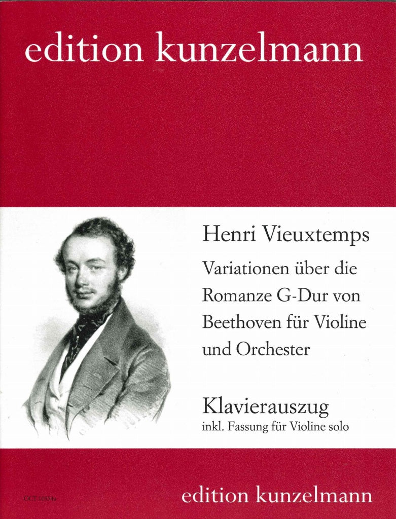 Vieuxtemps, Var. Beethovens Romanze G (Kunzelmann)