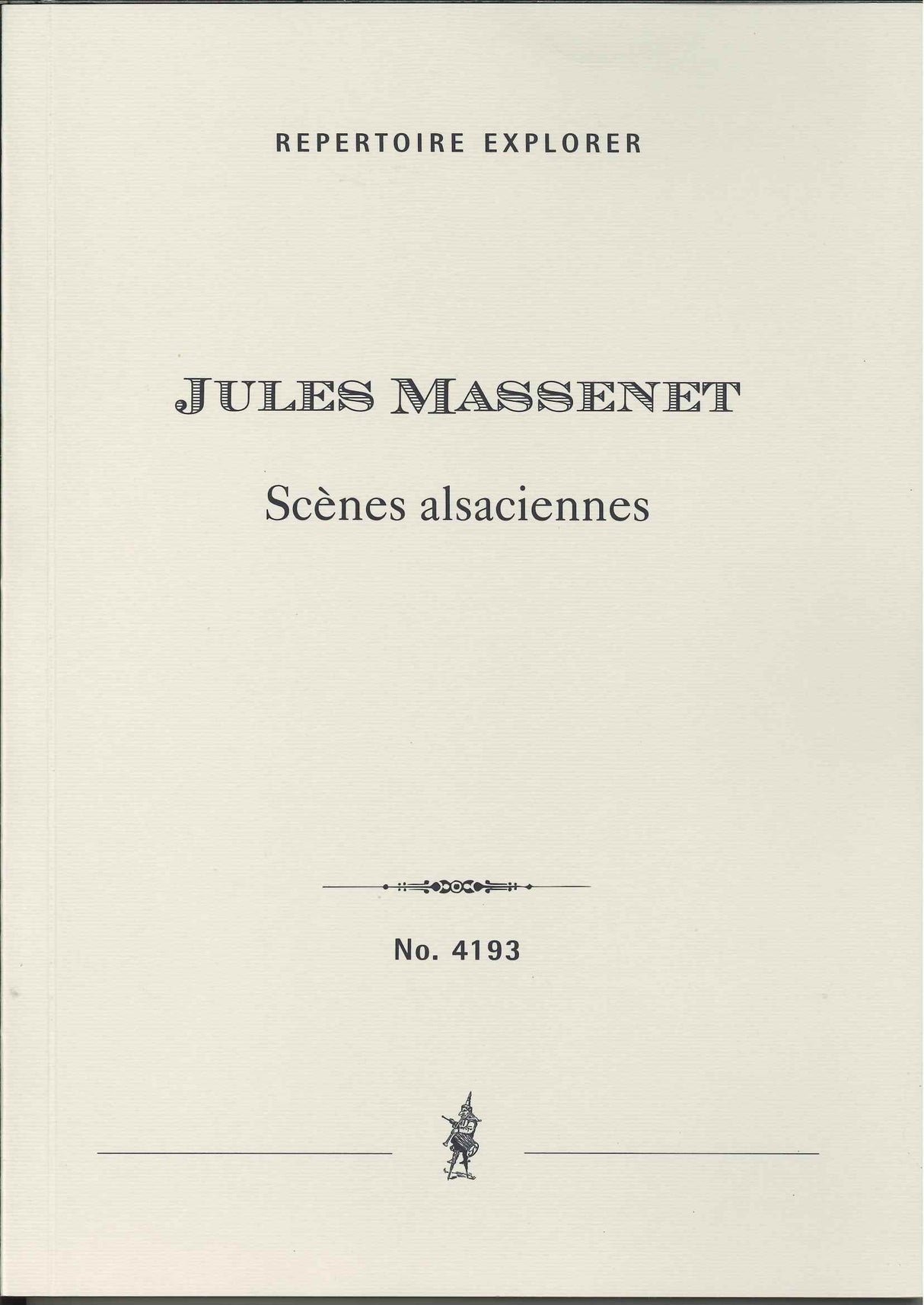 Massenet, Scenes alsaciennes (Souvenir) (Hoflich)