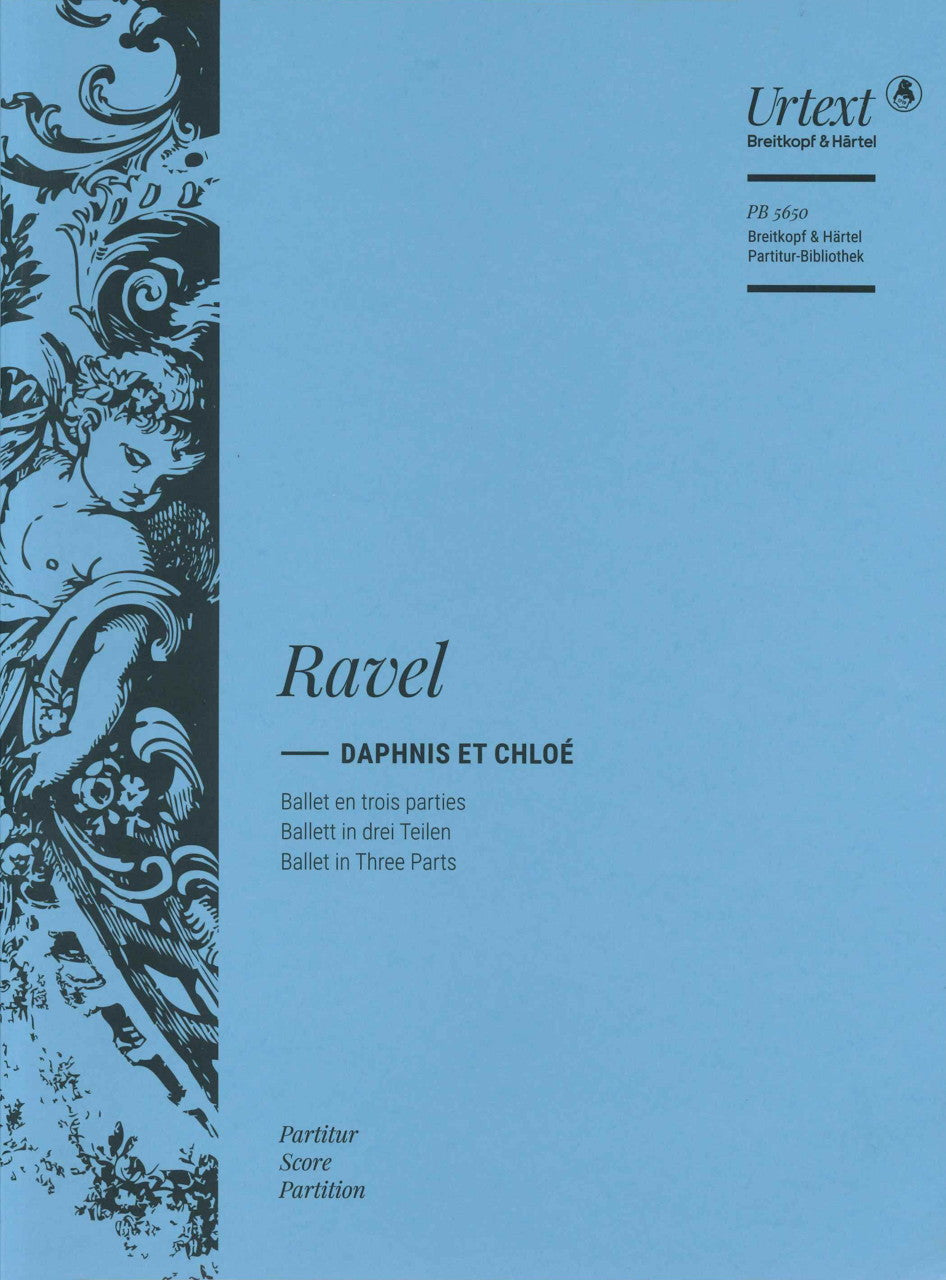 Ravel, Daphnis et Chloe: Full Score (Breitkopf)