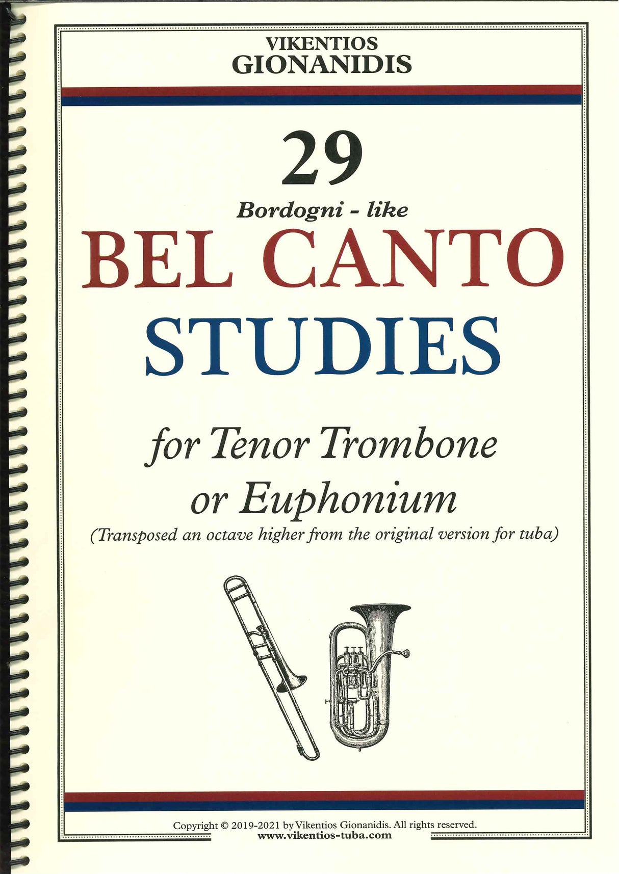 Gionanidis, 29 Bel Canto Studies (Vikentios Gionanidis)