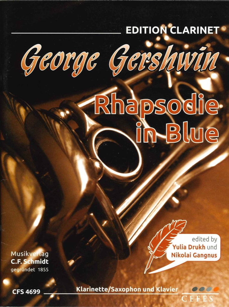 Gershwin, Rhapsody in Blue (CL+ASaxmPf) (C.F.Schmidt)