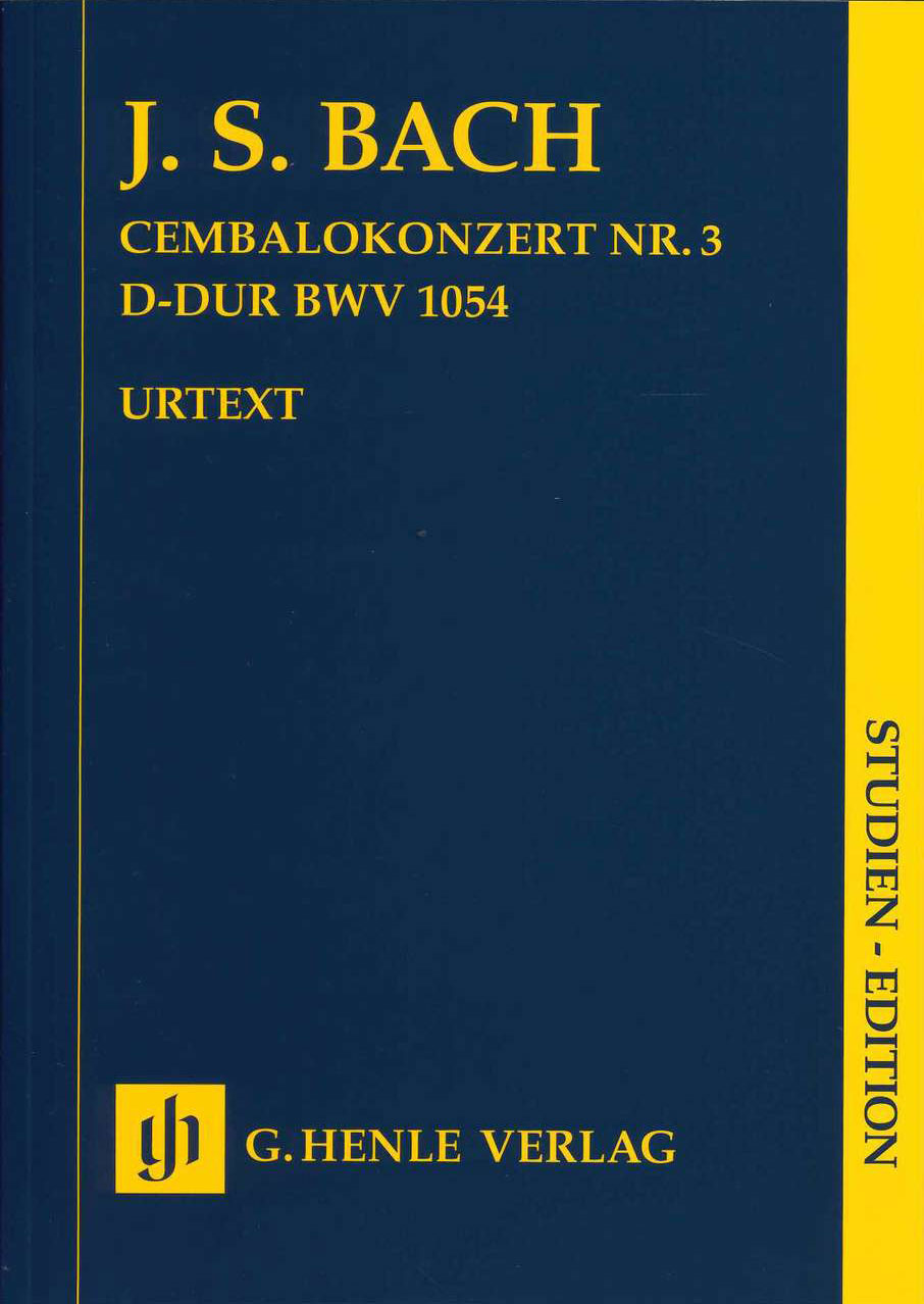 Bach, Concerto BWV 1054 in D (Cemb) (Henle)