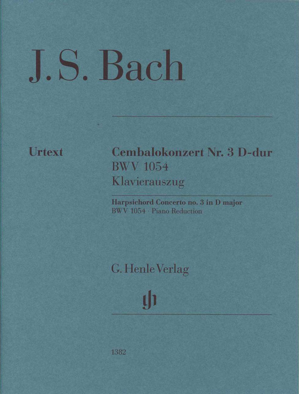 Bach, Concerto BWV 1054 in D (Henle)