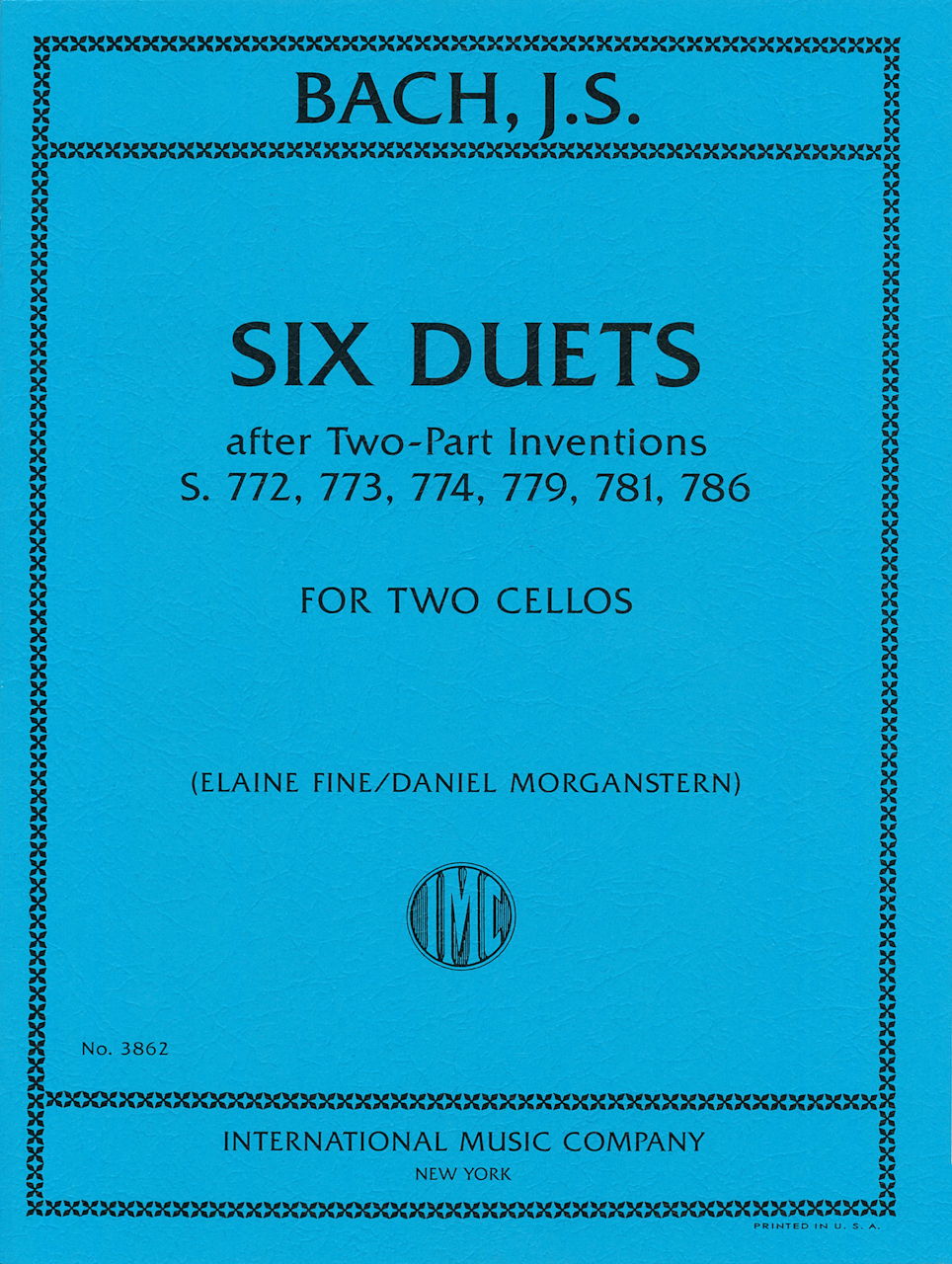 Bach, 6 Duets after 2-part Inventions (IMC)