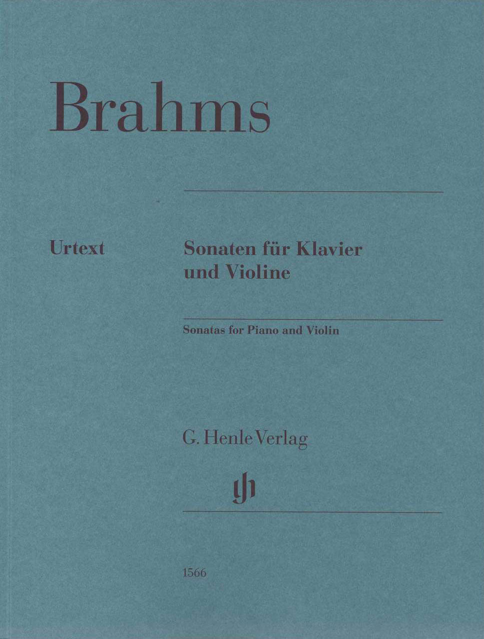 Brahms, Sonatas op. 78, 100, 108, WoO 2 (Henle)