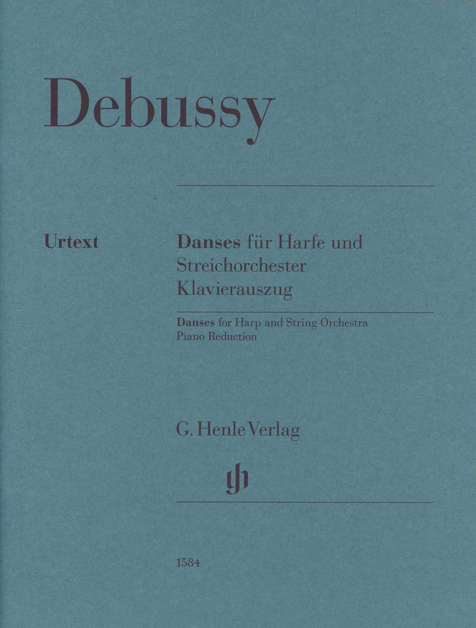 Debussy, Danses fur Harfe und Streicher (Henle)