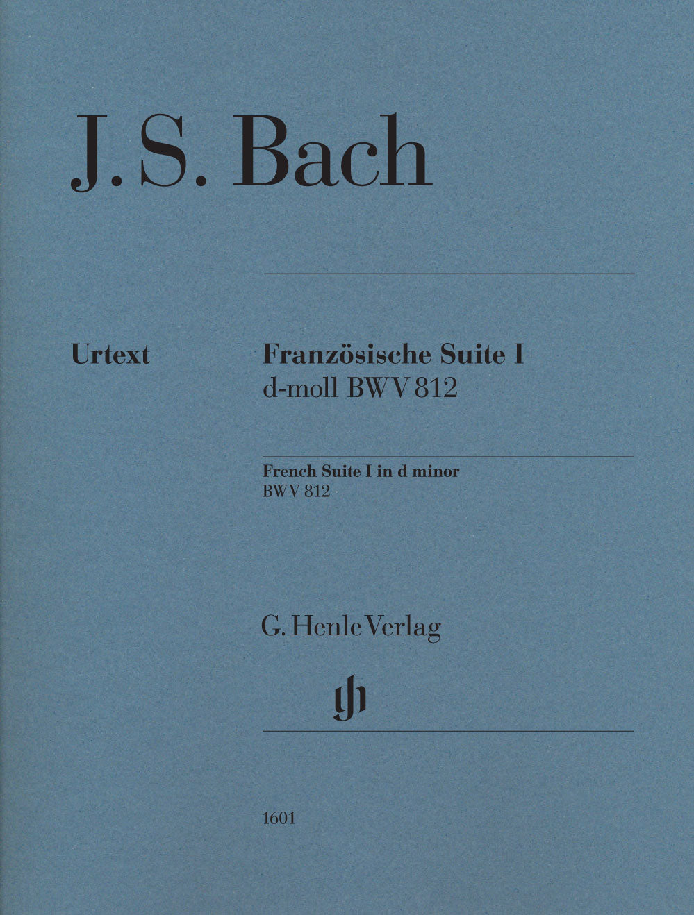 Bach, Franzosische Suite I, d-moll (Henle)
