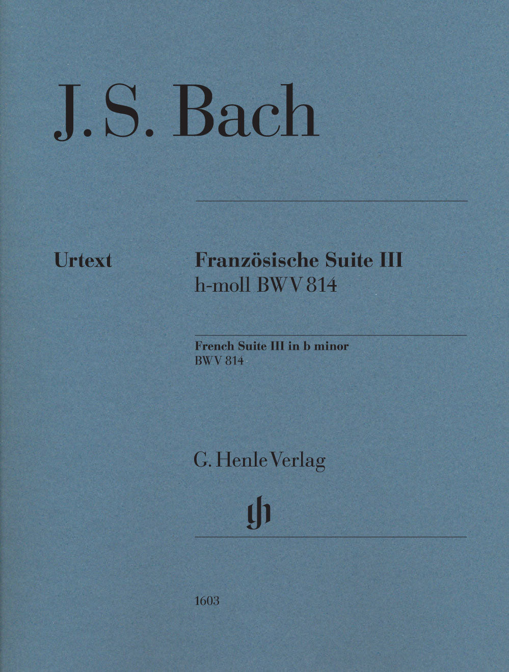 Bach, Franzosische Suite III (Henle)
