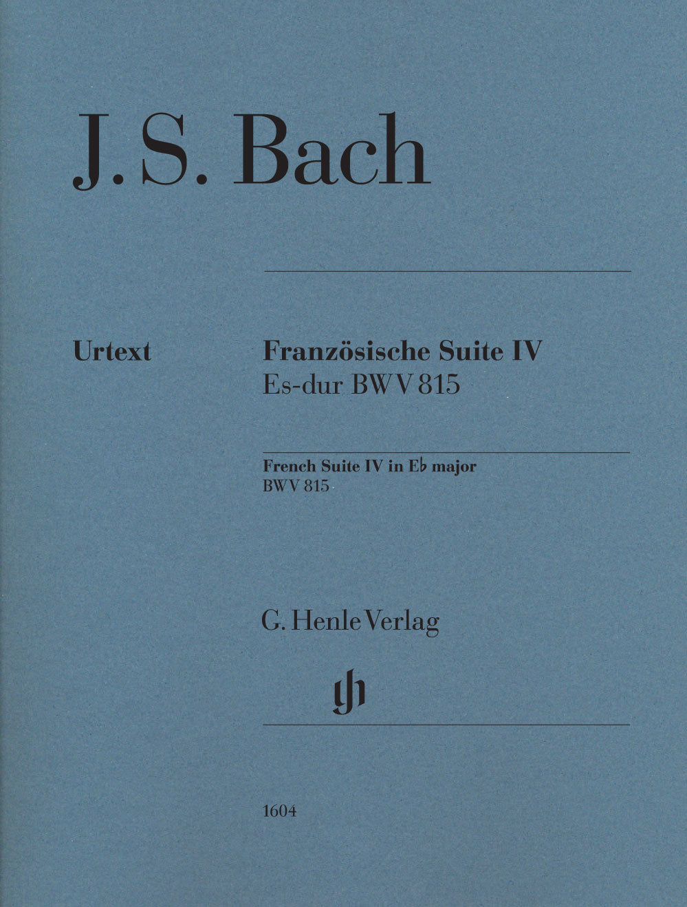 Bach, Franzosische Suite IV, Es-dur (Henle)