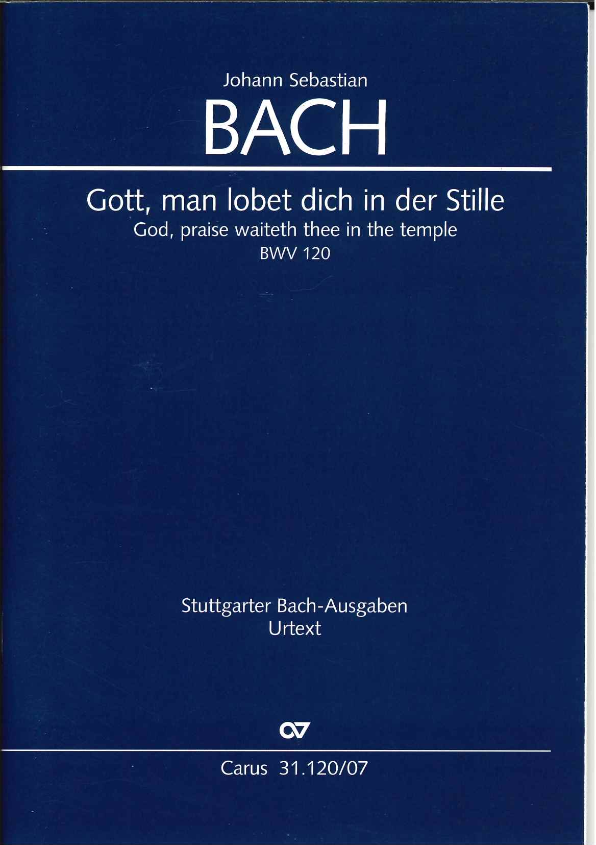 Bach, Cantata No.120 (Carus)