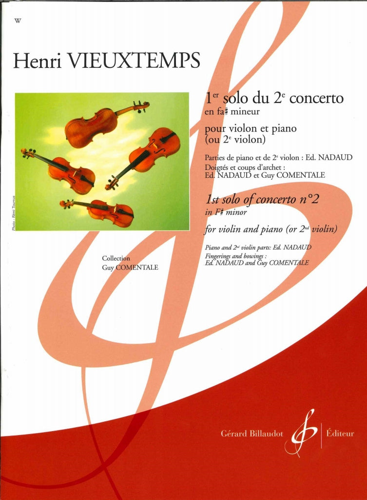 Vieuxtemps, Concerto No. 2, 1er Solo (Billaudot)