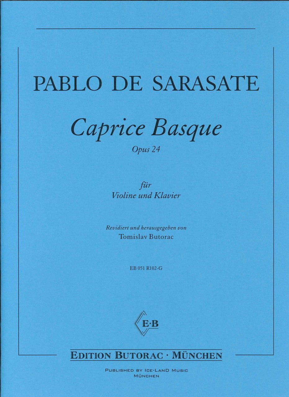 Sarasate, Caprice basque op. 24 (Butorac)