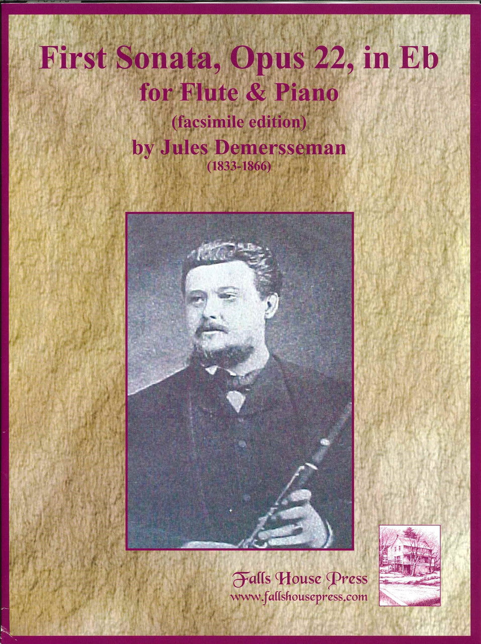 Demersseman, Sonata No. 1 in Eb op. 22 (Falls House Press)