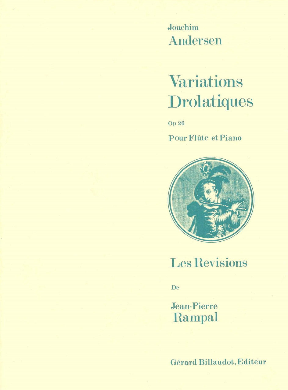 Andersen, Variations drolatiques op. 26 (Billaudot)