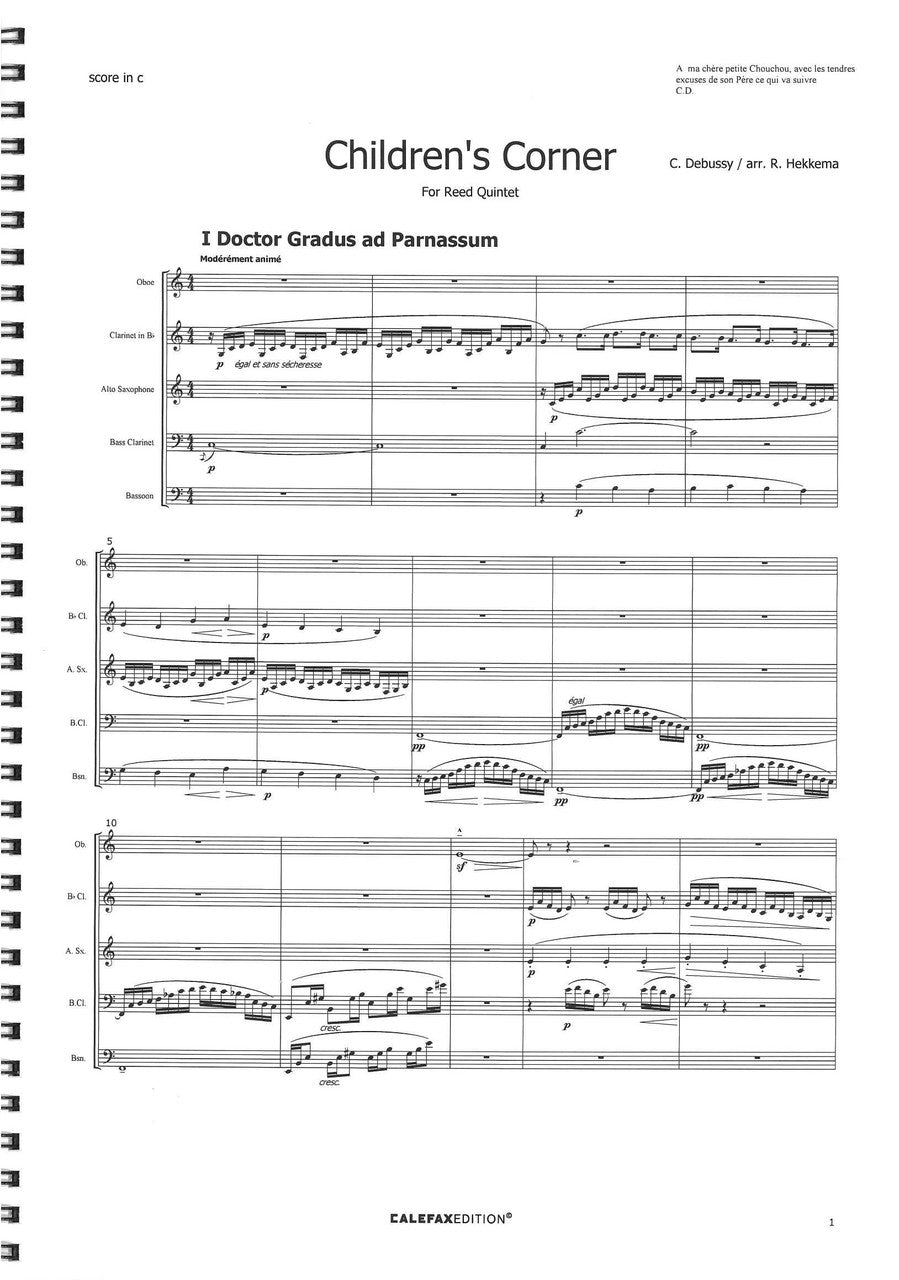Debussy, Children's Corner (Calefax)
