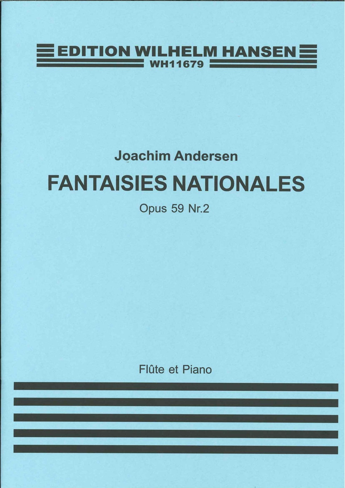 Andersen, Fantaisies op. 59, 2 Ecossais (W.Hansen)