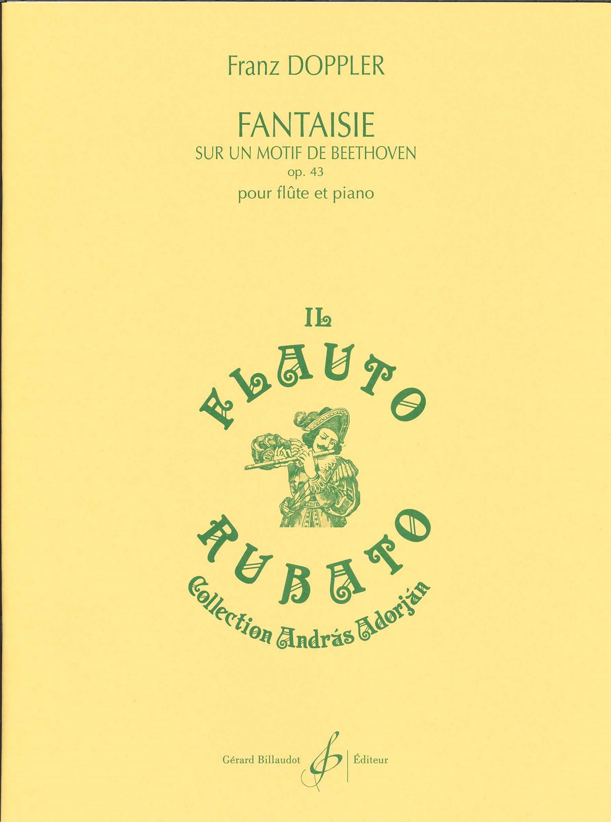 Doppler, Fantaisie op. 43 sur Beethoven (Billaudot)