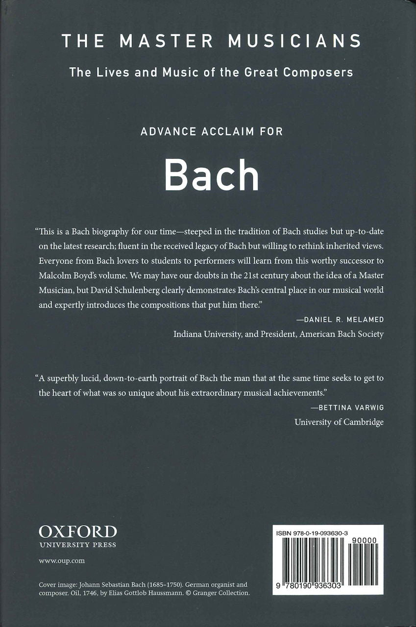 Schulenberg, Bach (Oxford University Press)