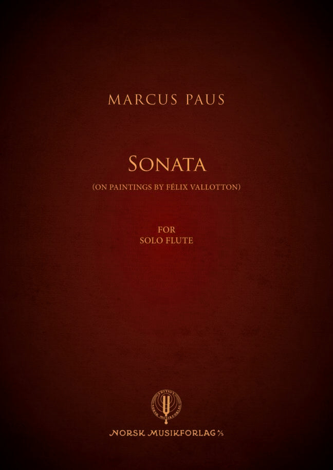 Paus, Sonata for Solo Flute (2020) (Norsk)