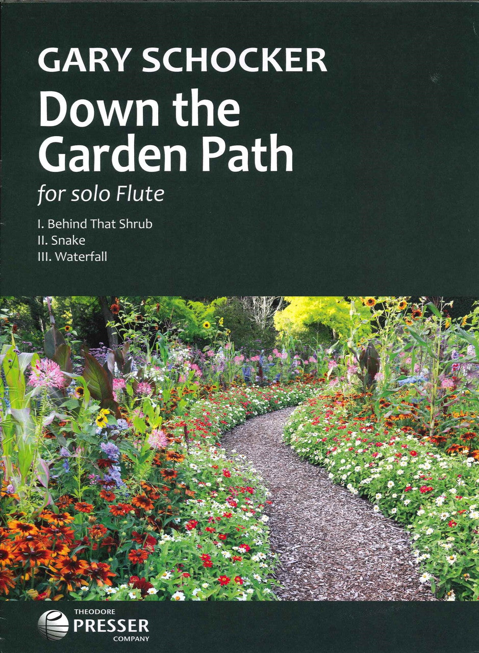 Schocker, Down the Garden Path Fl Solo (Presser)