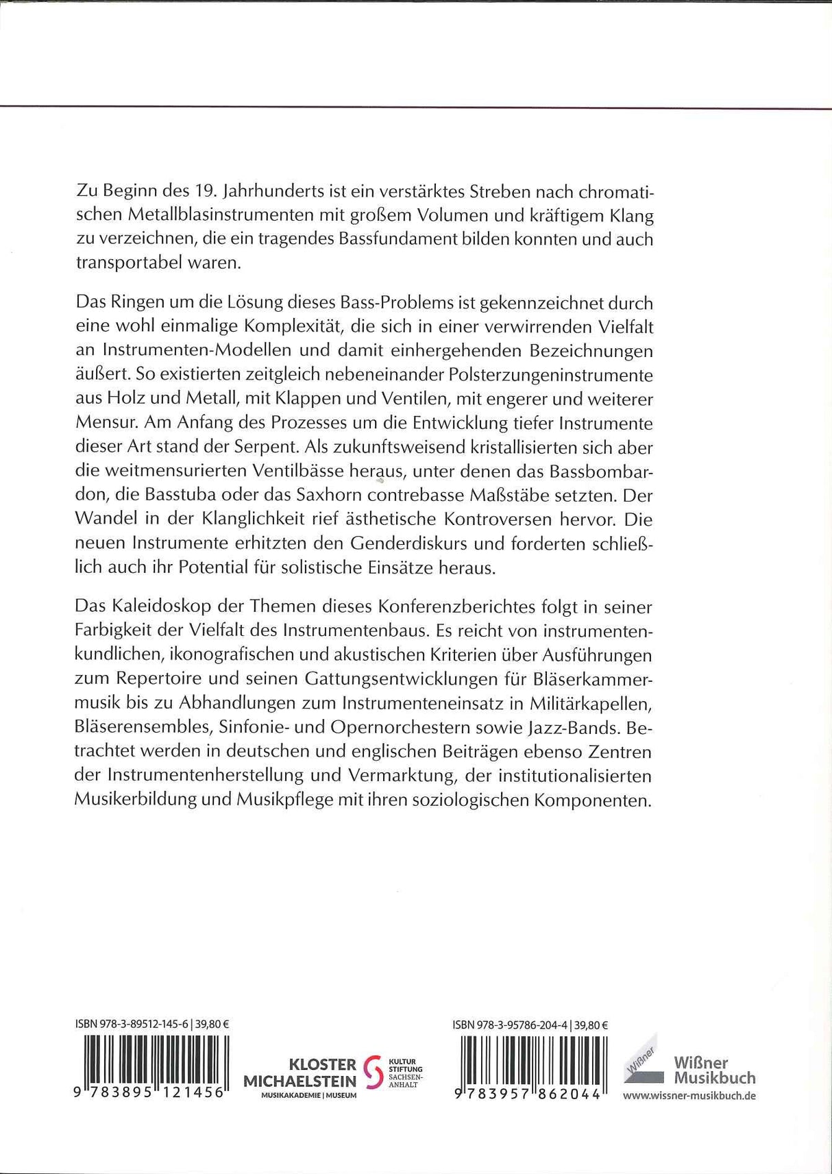 Lustig, Vom Serpent zur Tuba: Entwicklun (Wissner)
