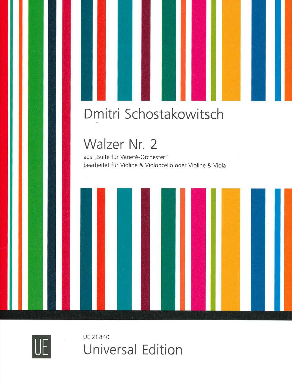Shostakovich, Waltz No. 2 (Vn,Vc/Va) (Universal)