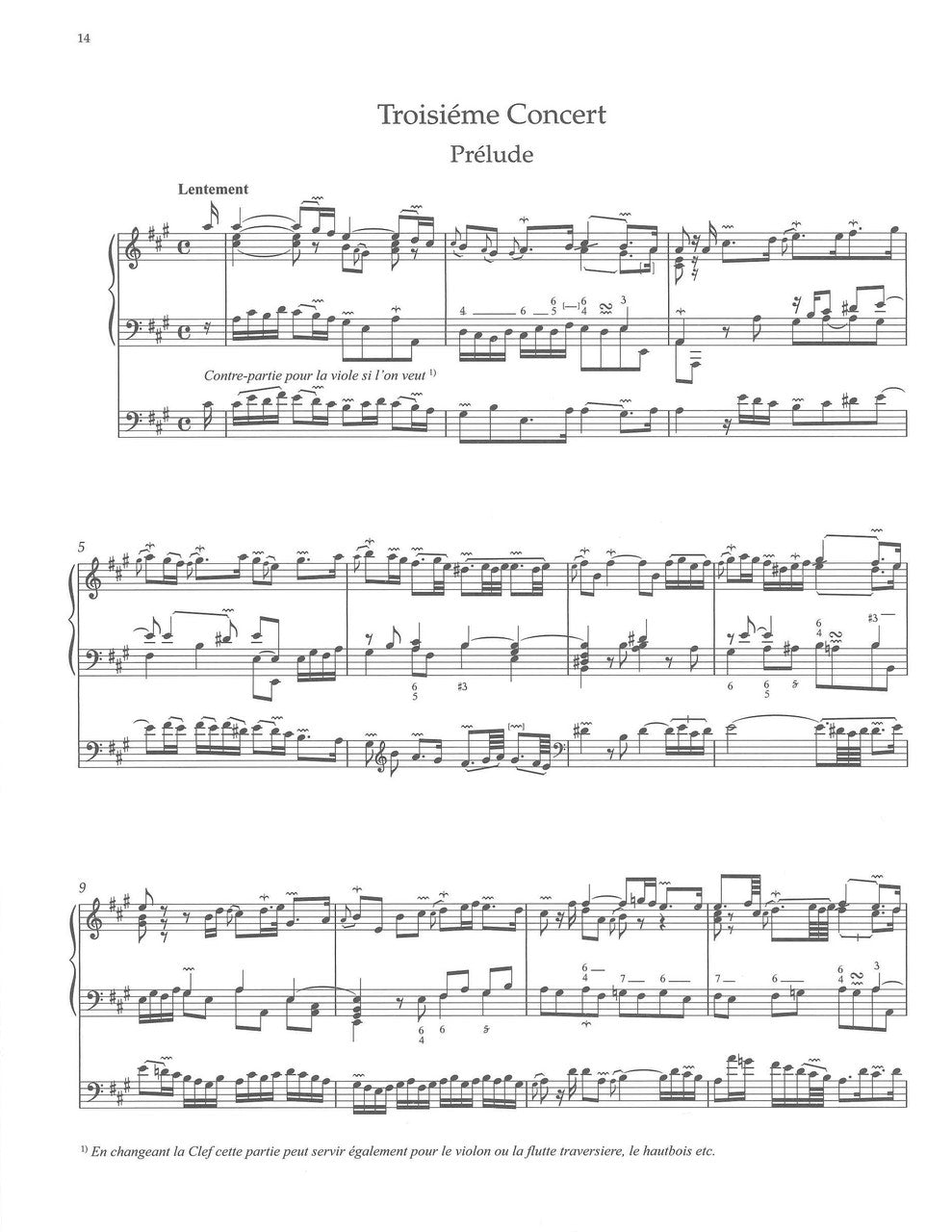 Couperin, Concerts royaux (1722) (Barenreiter)