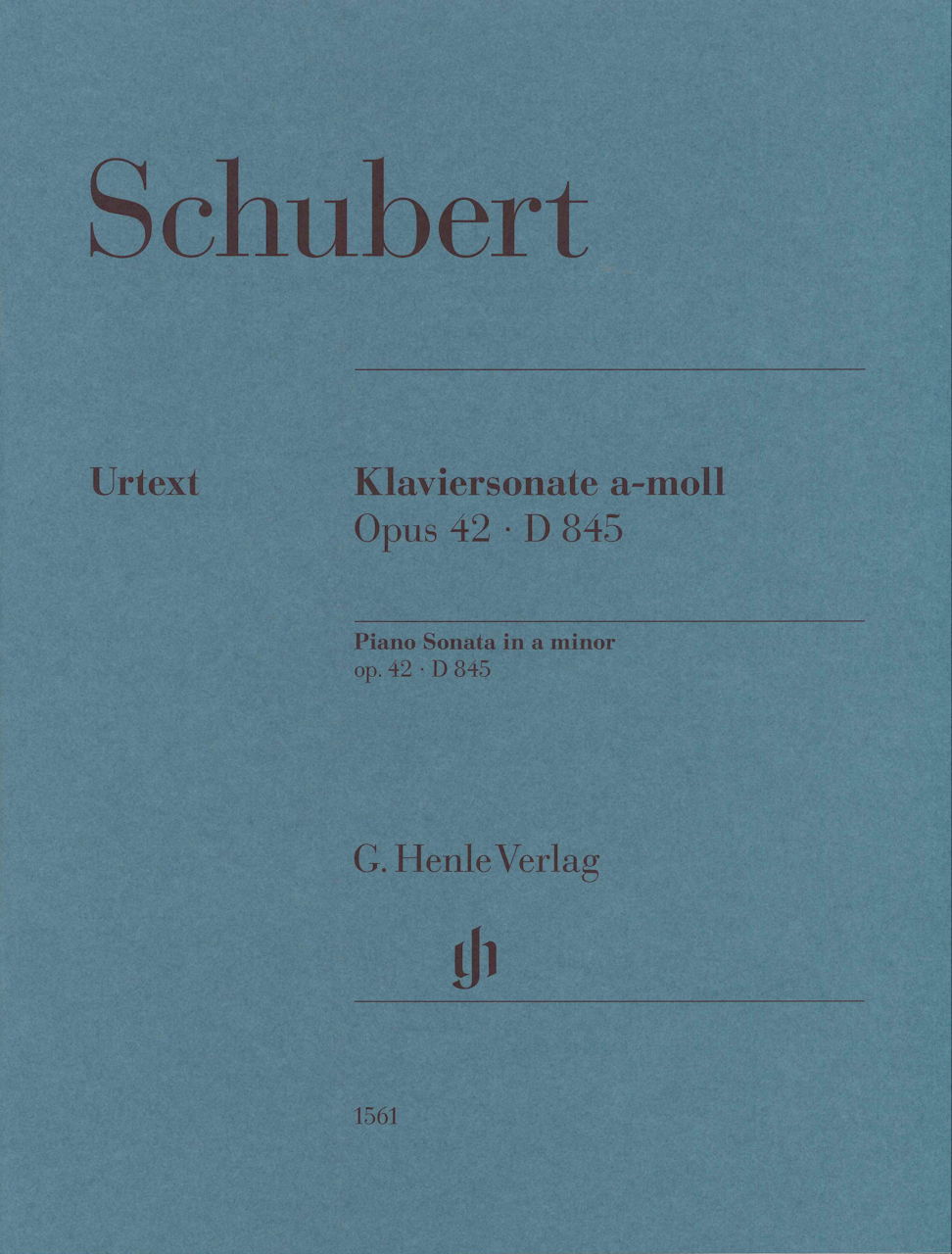 Schubert, Sonata D 845 in a (No. 16)rev. (Henle)