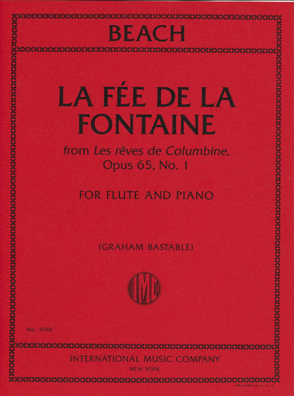 Beach, Fee de la fontaine op. 65/1 (IMC)