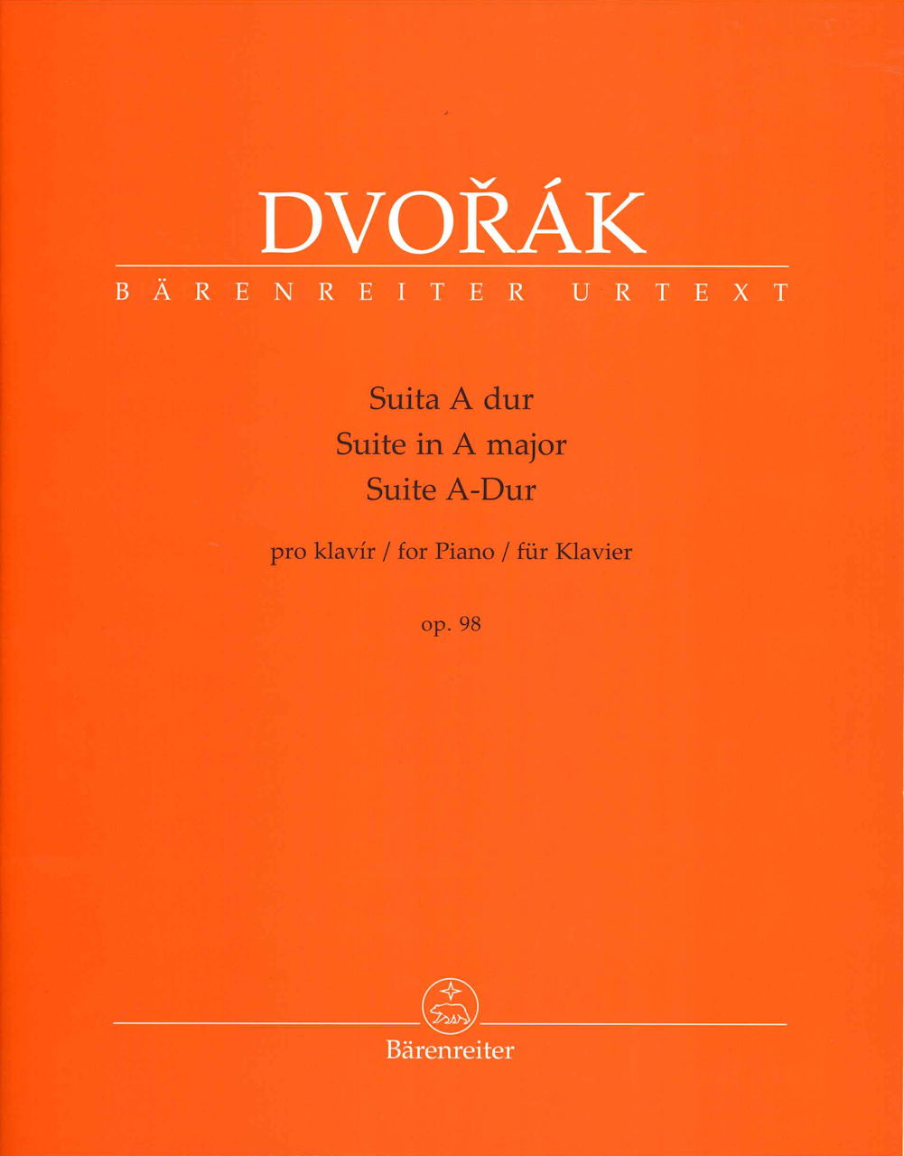 Dvorak, Suite op. 98 B 184 (Cividini) (Barenreiter)