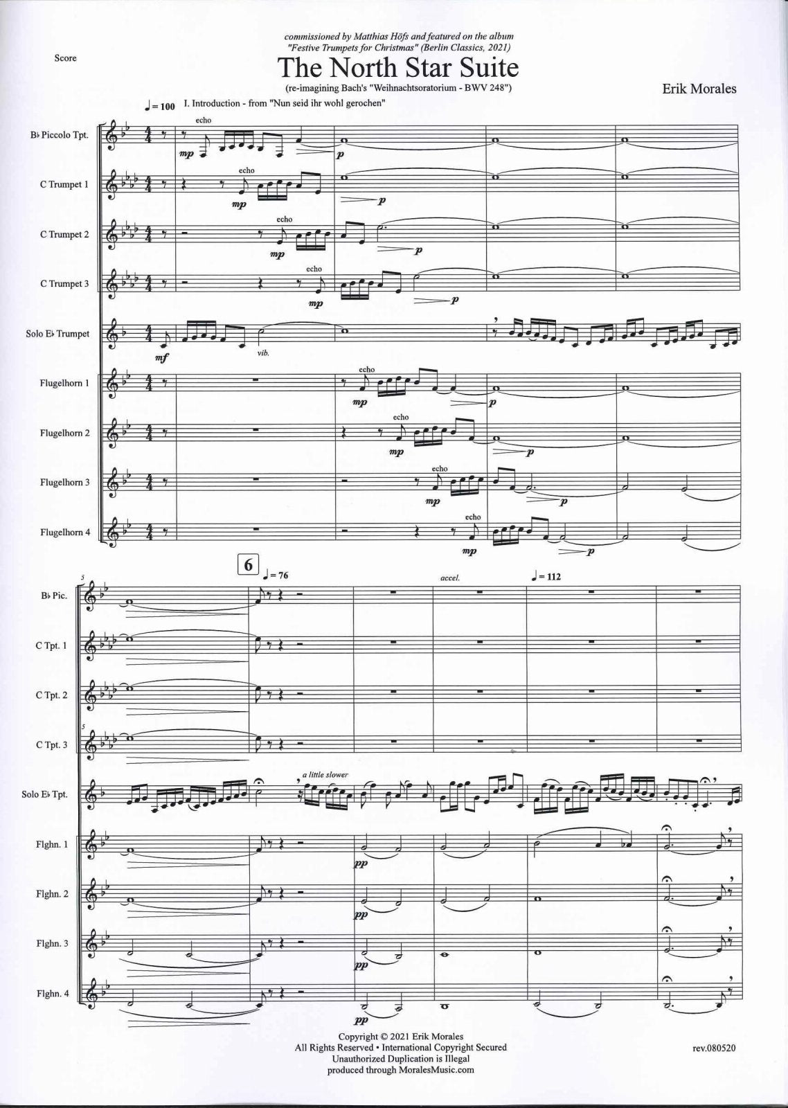 Morales, North Star Suite (Morales Music)