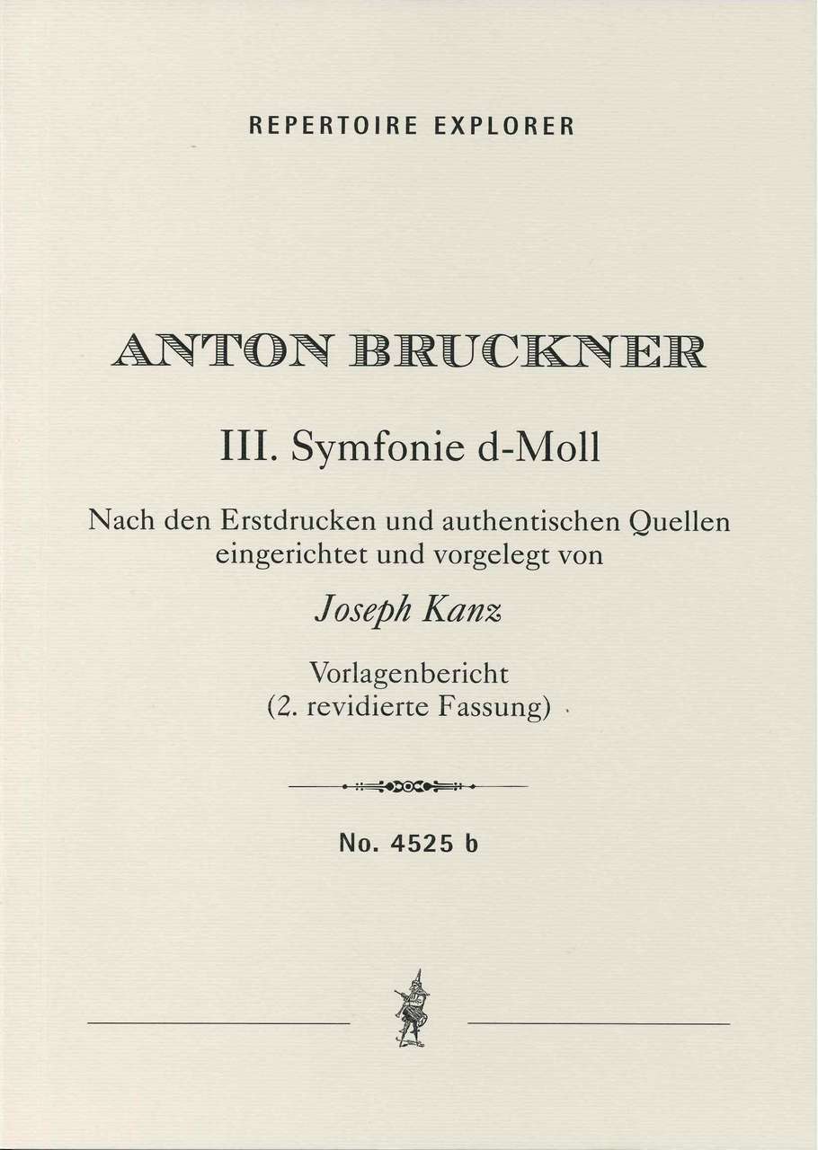 Bruckner, Symphony No. 3: Editor's Notes (Hoflich)
