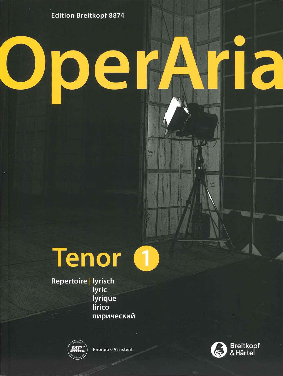 OperAria, Tenor 1: lyrisch (Breitkopf)